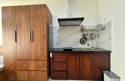 Estudio confortable con balcón en alquiler en Da Nang, Vietnam