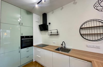 Уютная меблированная студия 38 м² с садом в аренду, Wilanów, Варшава, Польша