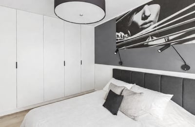 Modern 2-room apartment 67 m² with balcony for rent, Mokotów, Warsaw, Poland