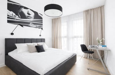 Modern 2-room apartment 67 m² with balcony for rent, Mokotów, Warsaw, Poland