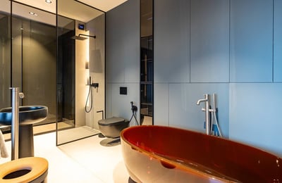 Ático de lujo de 123 m² con terraza en el complejo residencial K-District en alquiler, Belgrado, Serbia