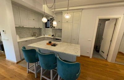 Modern 3-room apartment 80 m² with terrace for rent, Vračar, Belgrade, Serbia