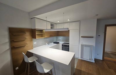 Новая 2-комнатная квартира 60 м² с террасой в ЖК Skyline, Белград, Сербия