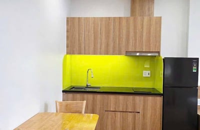 Cozy furnished studio with balcony near the beach for rent, An Thuong, Da Nang, Vietnam