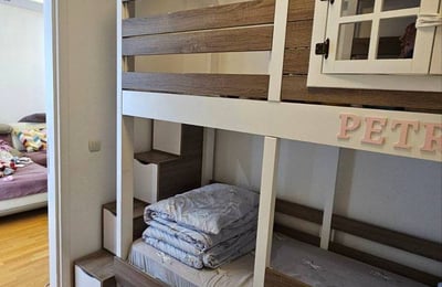 Modern 3-room apartment 62 m² in Belville residential complex for rent, New Belgrade, Serbia