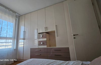 Modern 3-room apartment 62 m² in Belville residential complex for rent, New Belgrade, Serbia