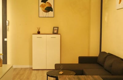 Светлая уютная квартира с балконом в аренду, Кьяжна, Бухарест, Румыния