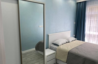 Bright comfortable apartment 75 m² with balcony for rent, Batumi, Georgia