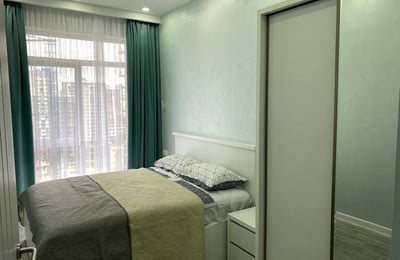 Bright comfortable apartment 75 m² with balcony for rent, Batumi, Georgia