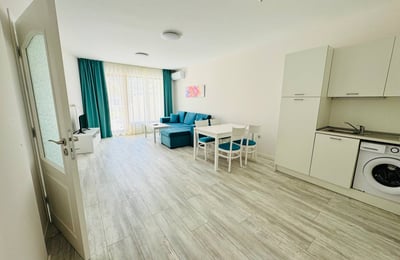 Spacious furnished apartment with sea view for rent, 92 m², Alen Mak, Varna, Bulgaria