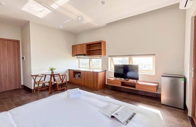 Аренда светлой студии с видом на море, Son Tra, Дананг, Вьетнам