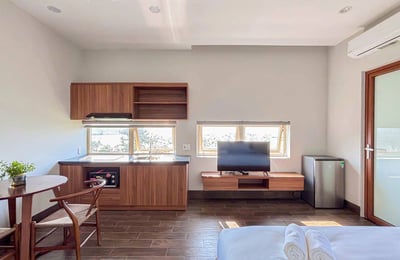 Аренда светлой студии с видом на море, Son Tra, Дананг, Вьетнам