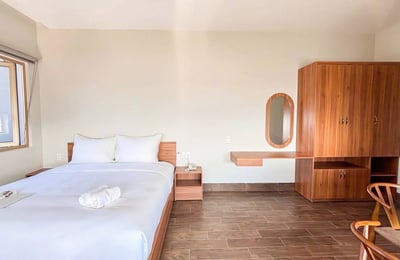 Аренда светлой студии с видом на море, Son Tra, Дананг, Вьетнам