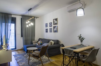 Gemütliche möblierte 2-zimmer-wohnung zur miete, 46 м², Belgrad, Serbien