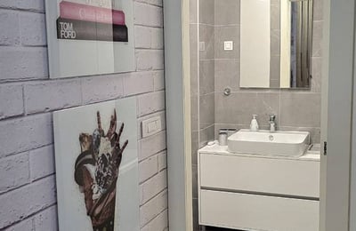 Modern furnished apartment for rent in Wellport residential complex, 54 m², New Belgrade, Belgrade, Serbia