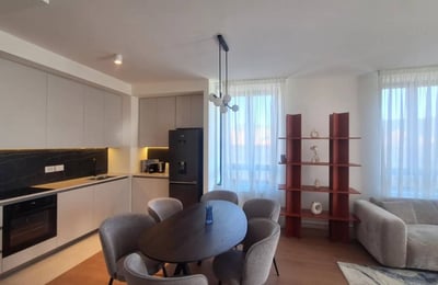 Moderne möblierte wohnung mit terrasse im wohnkomplex BW Quartet 2 zur miete, 83 m², Belgrad, Serbien