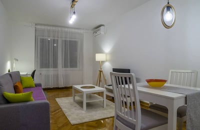 Аренда комфортной меблированной 2-комнатной квартиры, 43 м², Врачар, Белград, Сербия