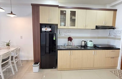 Geräumige möblierte wohnung mit blick auf stadt und meer zur miete, 74 м², Nha Trang, Vietnam