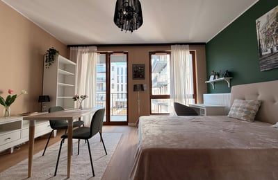 Luxuriöse, moderne wohnung zur miete, Wilanów, Warschau, Polen