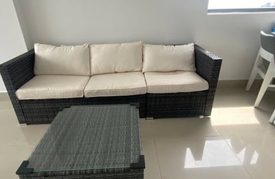 Аренда просторной меблированной квартиры с панорамным видом на море, 74 м², Нячанг, Вьетнам