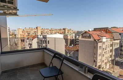 Аренда новой, уютной 2-комнатной квартиры, 52 м², Врачар, Белград, Сербия