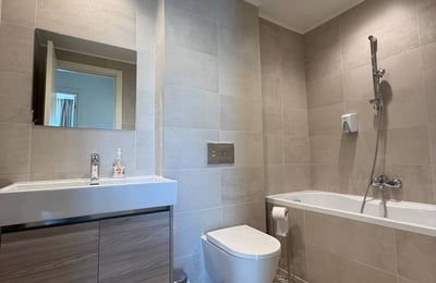 Alquiler de apartamento amplio, moderno, con vista al río en el complejo residencial BW Terra, 90 m², Belgrado, Serbia