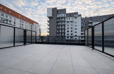 Modern, designer apartment with terrace for rent, 44 m², Mokotów, Warsaw, Poland