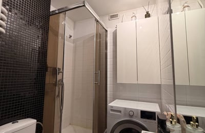 Меблированная квартира с балконом в аренду, 30 м², Жолибож, Варшава, Польша