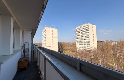 Меблированная квартира с балконом в аренду, 30 м², Жолибож, Варшава, Польша