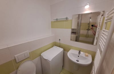 Bright, cozy studio for rent, Petržalka, Bratislava, Slovakia