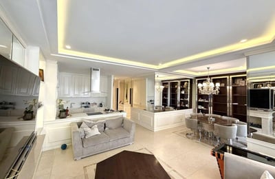 Alquiler de apartamento luminoso de clase premium en el complejo Central Garden, 115 m², Belgrado, Serbia