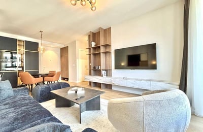 Moderne Premium-Wohnung im Wohnkomplex BW Sensa zur Miete, 74 м², Belgrad, Serbien