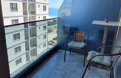 Location studio confortable avec vue sur la mer, Mamaia Sat, Roumanie