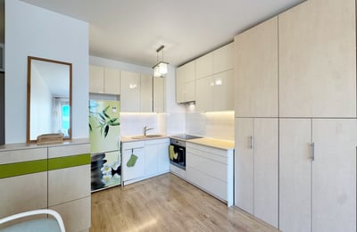 Bright, furnished apartment for rent, 42 m², Bielany, Warsaw, Poland