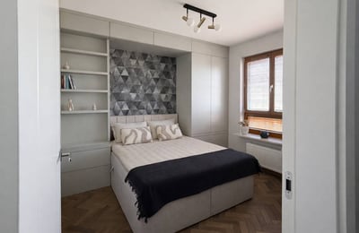 Bright, furnished apartment for rent, 44 m², Bielany, Warsaw, Poland