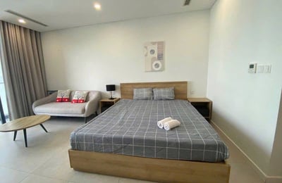 Modern studio with sea view for rent, 45 m², Nha Trang, Vietnam