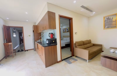 Spacious, bright apartment with balcony for rent, Da Nang, Vietnam