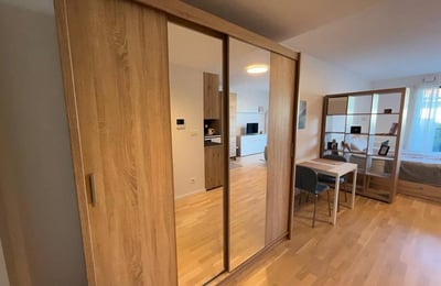 Alquiler de moderno apartamento amueblado en el complejo residencial Guthaus, 40 m², Bratislava, Eslovaquia