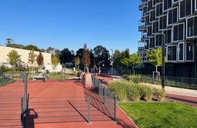 Alquiler de moderno apartamento amueblado en el complejo residencial Guthaus, 40 m², Bratislava, Eslovaquia