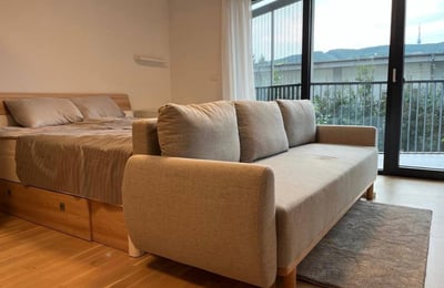 Alquiler de moderno apartamento amueblado en el complejo residencial Guthaus, 40 m², Bratislava, Eslovaquia