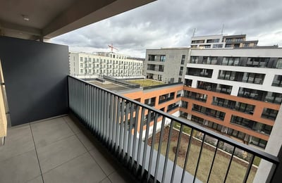 Location d’un appartement moderne et lumineux, 32 м², Hloubetin, Prague, République tchèque