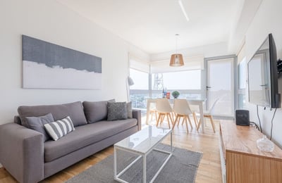 Аренда светлого, просторного апартамента с панорамным видом, 80 м², Нуньес, Буэнос-Айрес, Аргентина