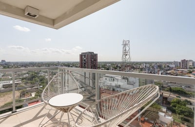 Аренда светлого, просторного апартамента с панорамным видом, 80 м², Нуньес, Буэнос-Айрес, Аргентина