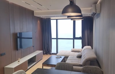 Premium apartment in Porta Tower complex with sea view for rent, 57 m², Batumi, Georgia