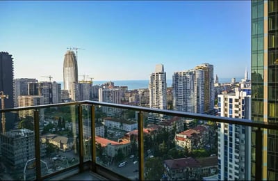 New, bright, clean apartment for rent, 36 m², Batumi, Georgia