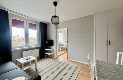 Аренда светлой, меблированной квартиры, 31 м², Таргувек, Варшава, Польша