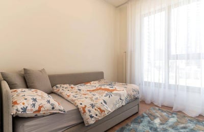 Location d'un appartement lumineux, 80 m², BW Aqua, Belgrade, Serbie