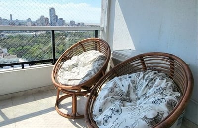 Moderne und gemütliche 80 m² Wohnung mieten, Vista-Komplex, Palermo Soho, Buenos Aires, Argentinien