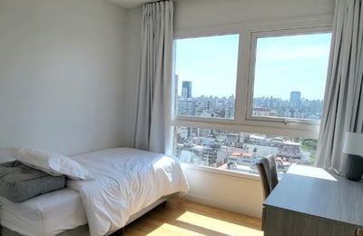 Moderne und gemütliche 80 m² Wohnung mieten, Vista-Komplex, Palermo Soho, Buenos Aires, Argentinien