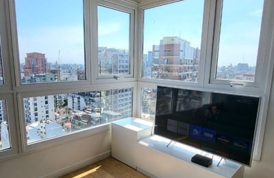Moderne und gemütliche 80 m² Wohnung mieten, Vista-Komplex, Palermo Soho, Buenos Aires, Argentinien
